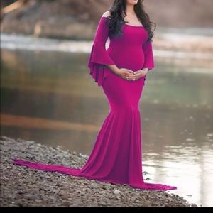 Maternity photoshoot dress